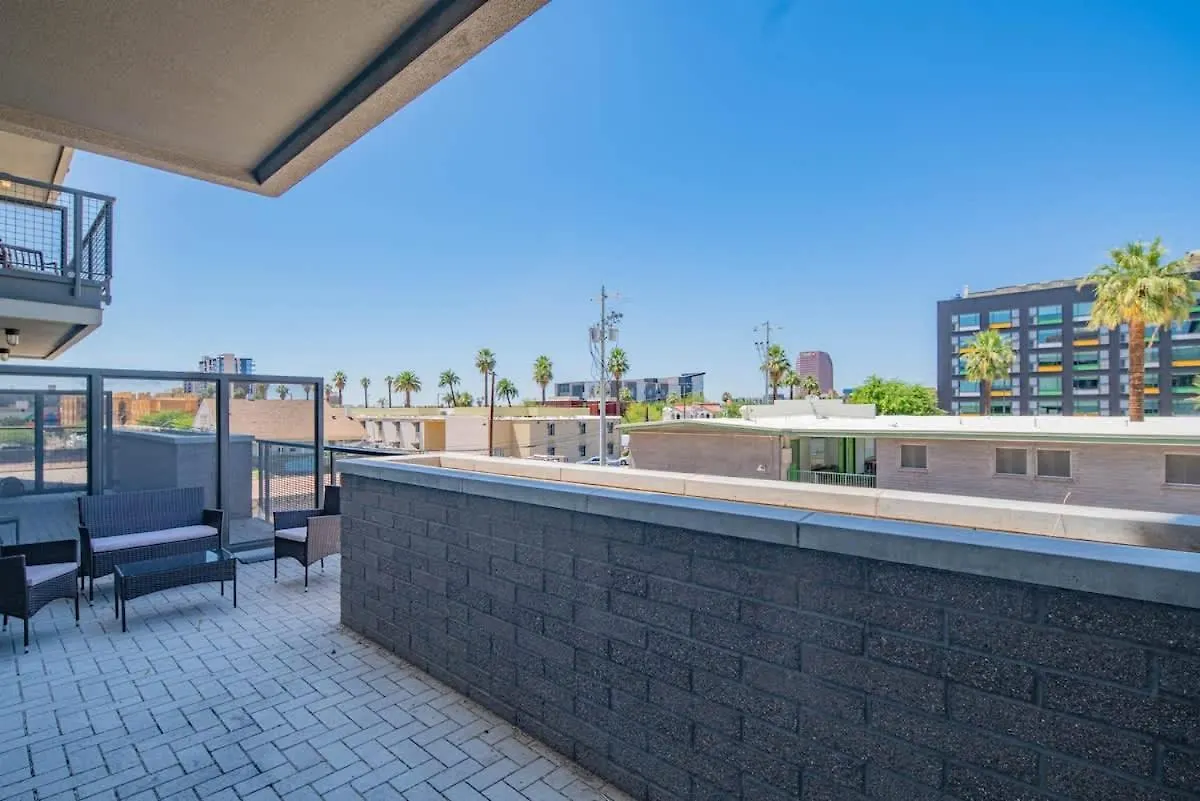 Homey 1Bd - Dt Phx - Parking, Gym, Pool - Sleeps 6 Phoenix