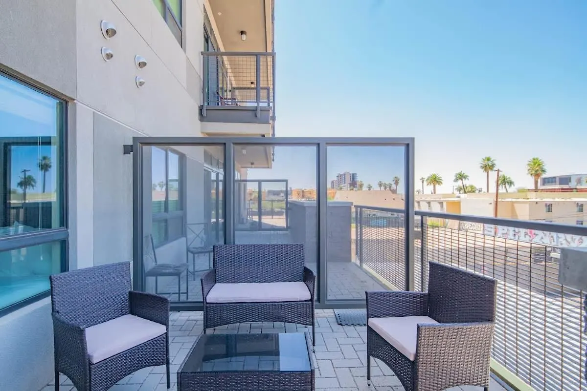 Appartamento Homey 1Bd - Dt Phx - Parking, Gym, Pool - Sleeps 6 Phoenix