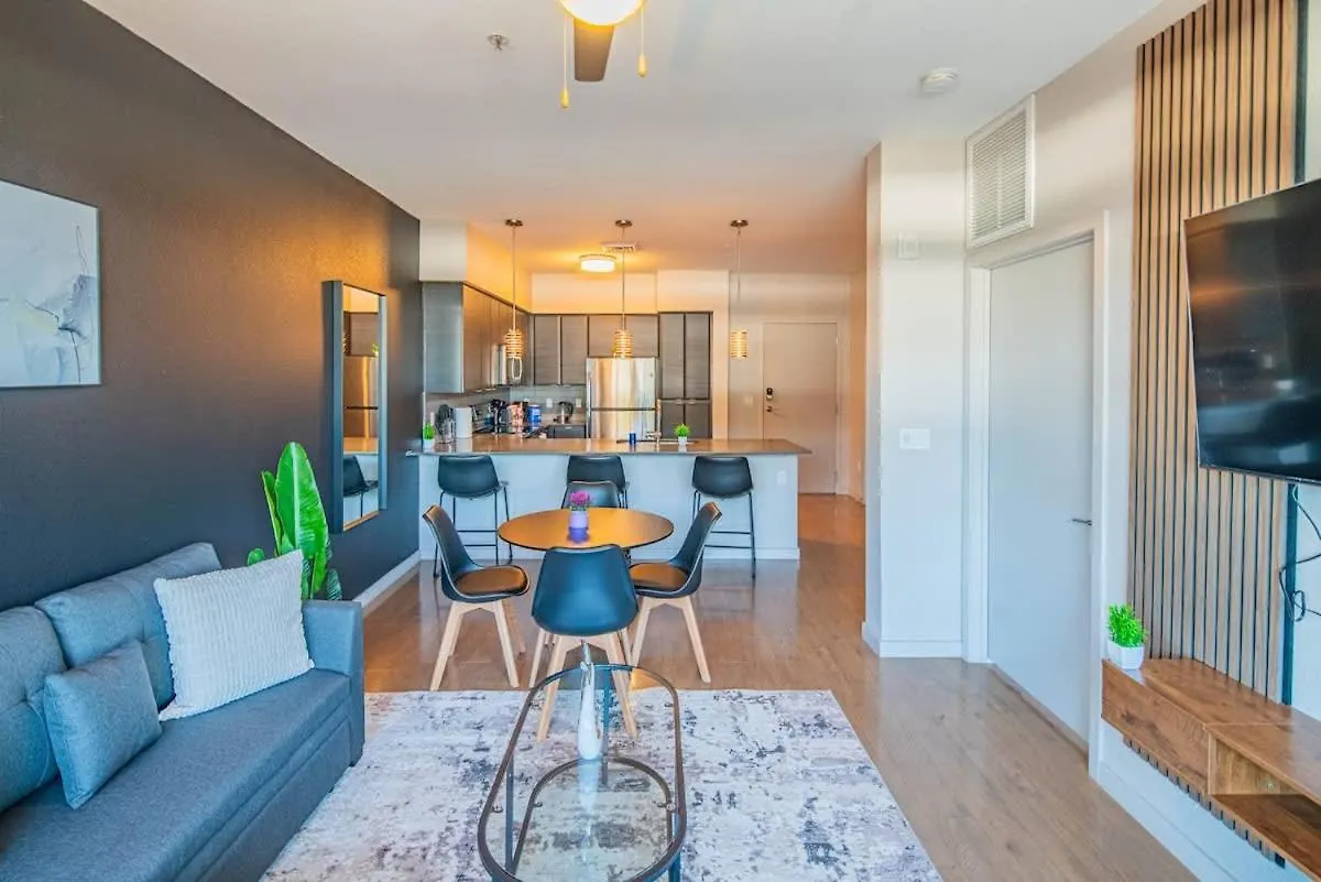 Homey 1Bd - Dt Phx - Parking, Gym, Pool - Sleeps 6 Phoenix Stati Uniti